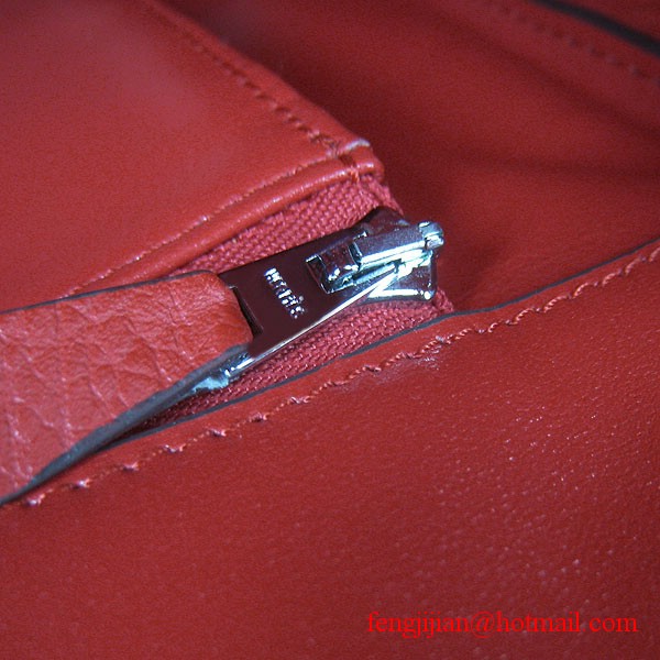 Hermes Birkin 40cm Togo Bag Red 6099